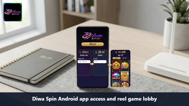Diwa Spin Android app access and reel game lobby